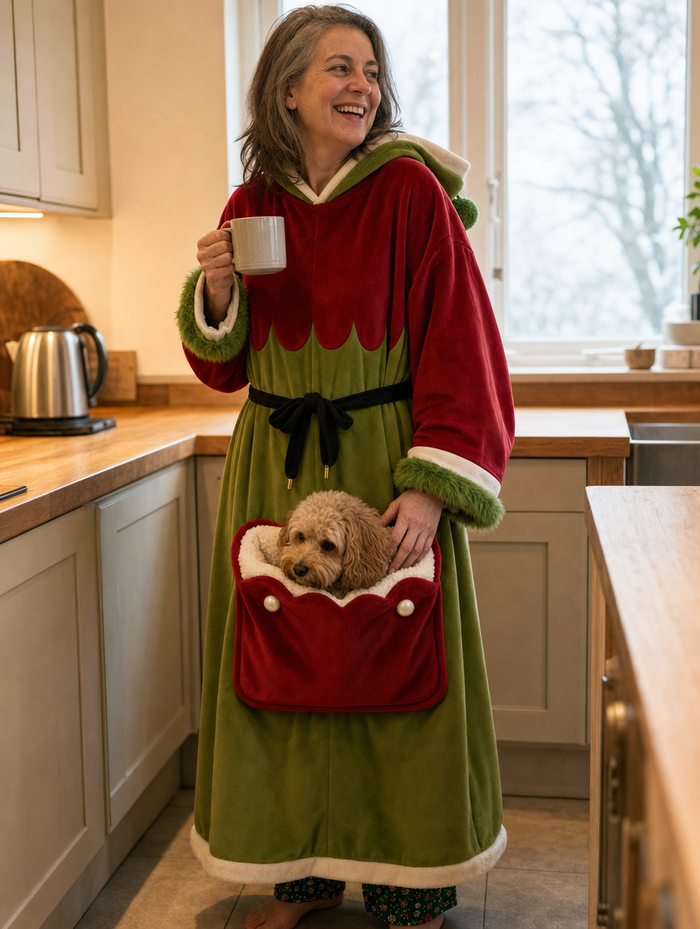 Christmas Heated Pet Sweater